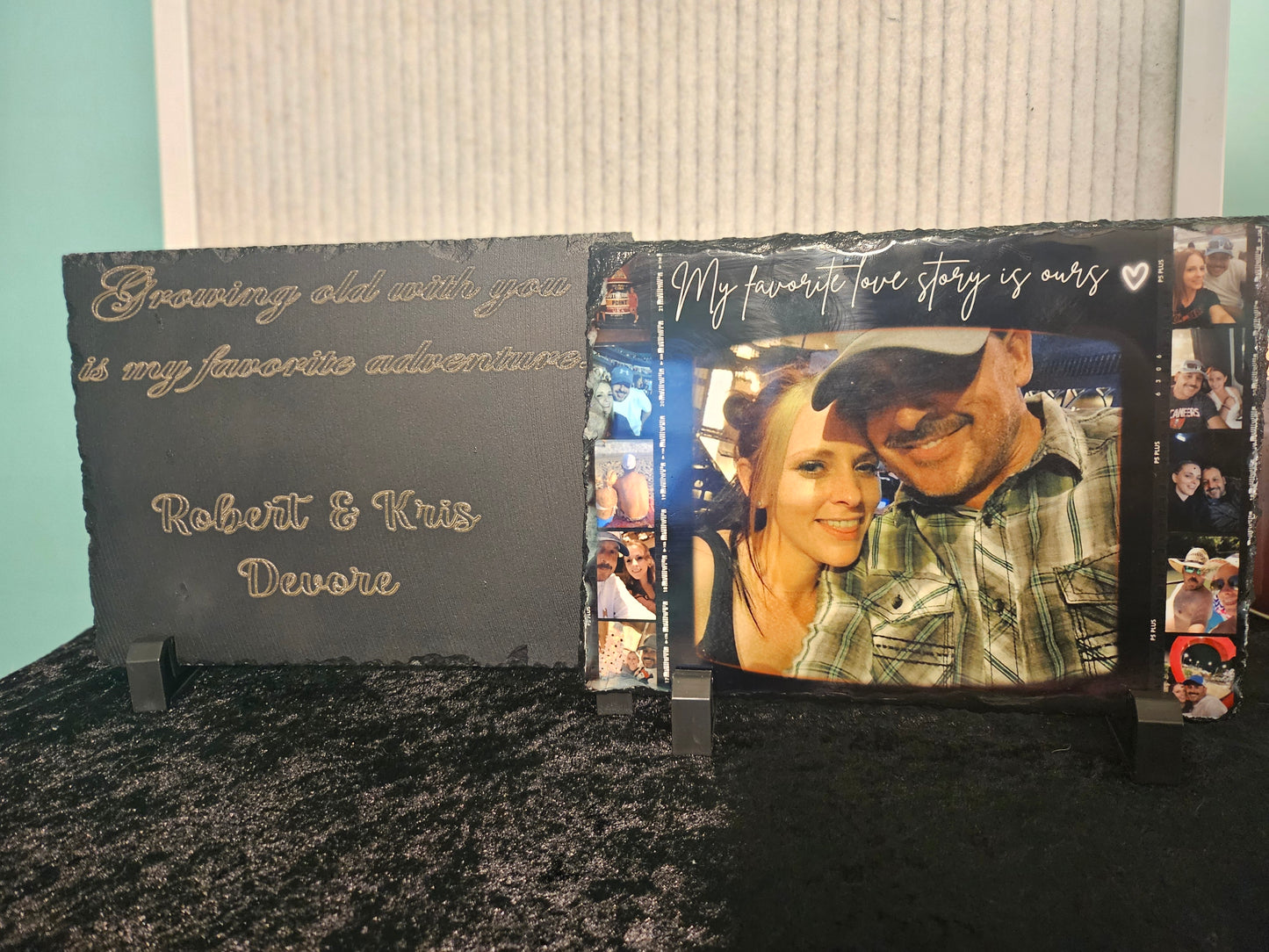 Personalized Slate Rock Gift