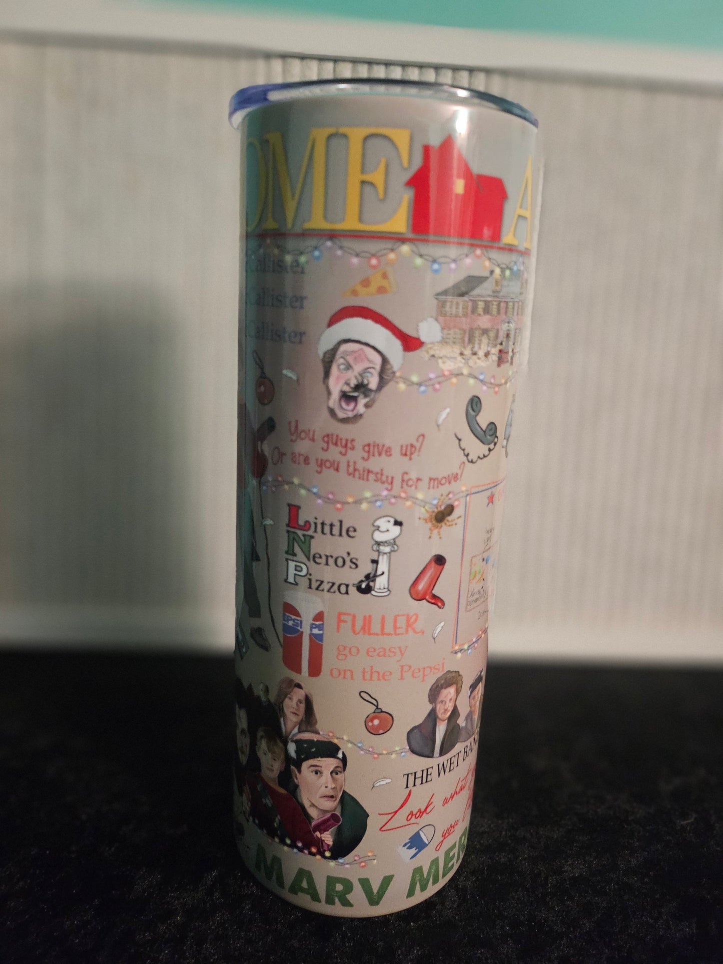 20 oz Home Alone inspired tumbler