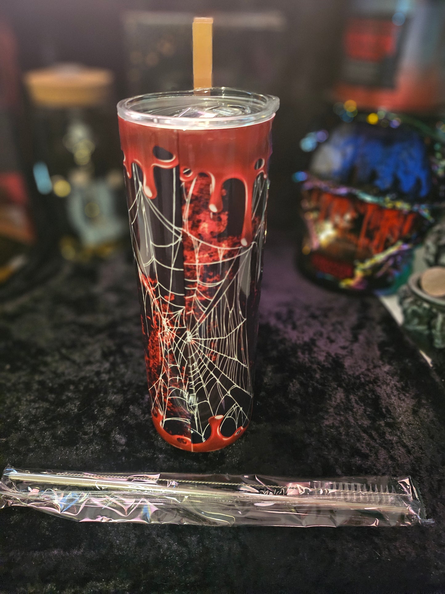 20 oz tumbler : Chucky and Tiff