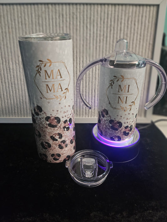 Combo deal: 20 oz Mama and 12 oz mini tumbler